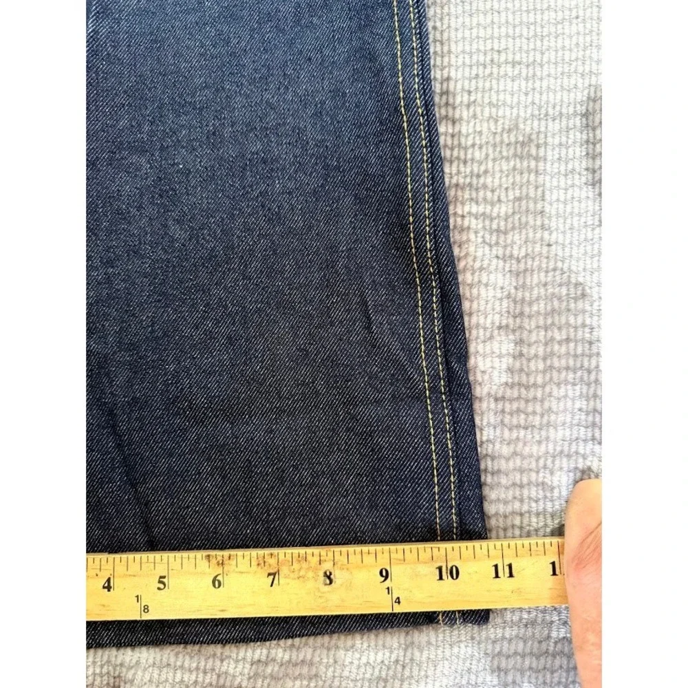 Levis 517 Bootcut Jeans Mens 42x30 Dark Indigo Rigid Denim 100% Cotton NEW